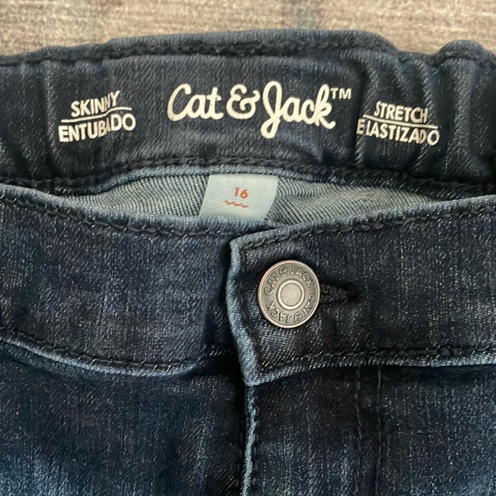 Cat & Jack Skinny Stretch Jeans size 16